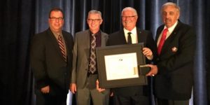 Tom Donovan, the executive director of the Saint John Sea Dogs Foundation, has received the Hockey Canada Order of Merit (East) award at a special ceremony held May 27th in Moncton.