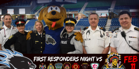 2017 First Responders Night – Saint John Sea Dogs VS Shawinigan Cataractes
