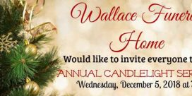 Annual Candlelight Service at Wallace Funeral Home