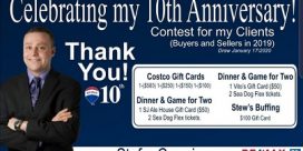 Stefan Cormier Celebrating 10th Anniversary with Remax