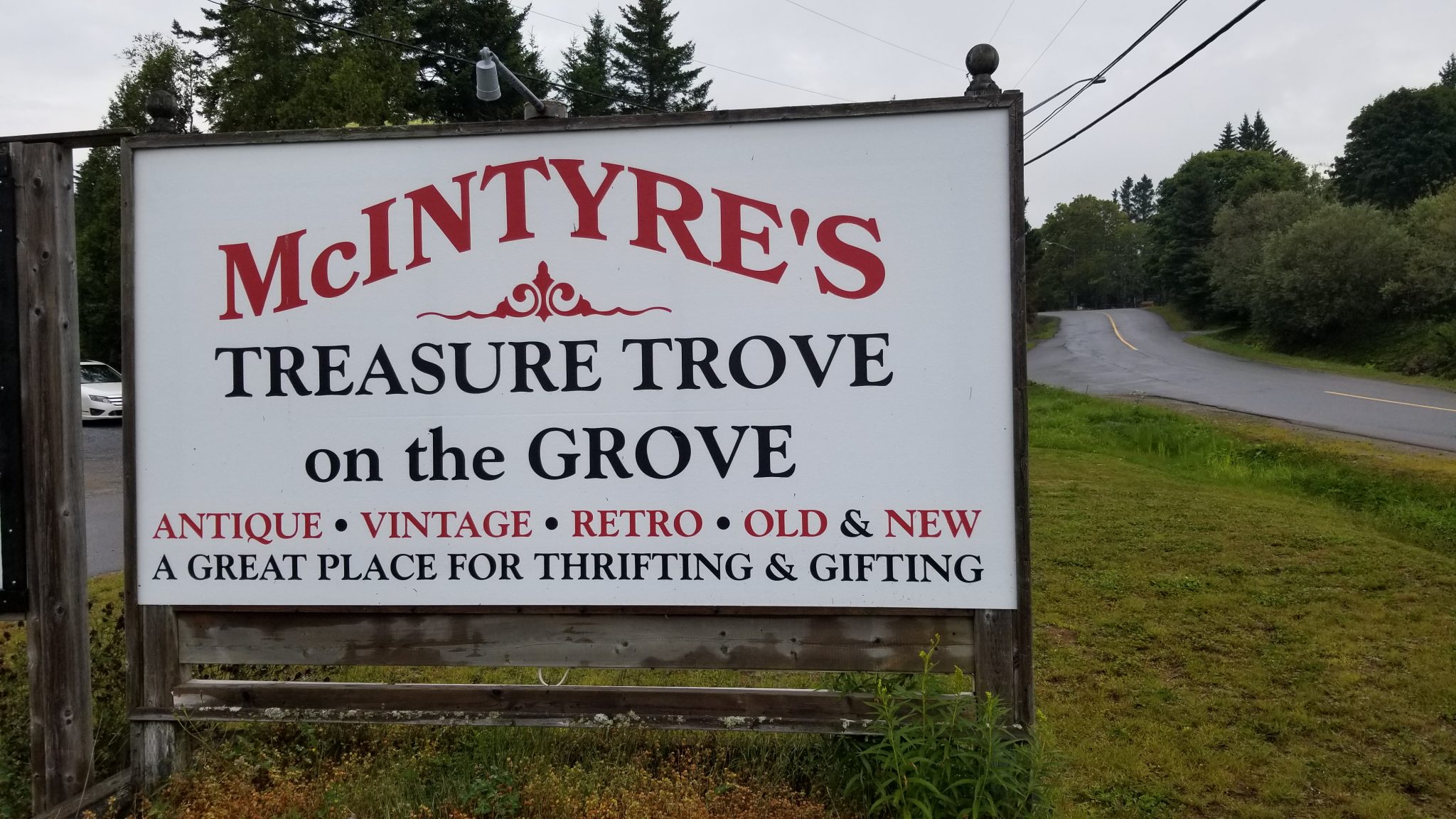 McIntyre Treasure Trove On The Grove Yard Sale Giv'er Saint John