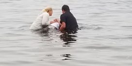 Baptism In The Kennebecasis River